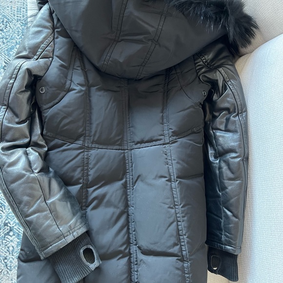 Rudsak Genuine Leather & Fur Grace Jacket Size M - Picture 5 of 9